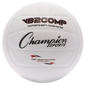 Champion Sports Official Size Composite WHITE Volleyballs NCAA, IVBF, USAV, FIVB