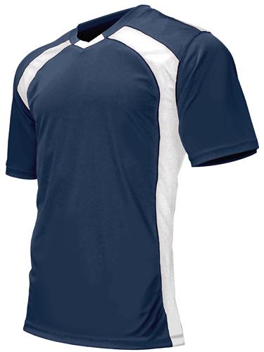 Epic Adult/Youth Madrid V-Neck Soccer Jersey. Printing is available for this item.