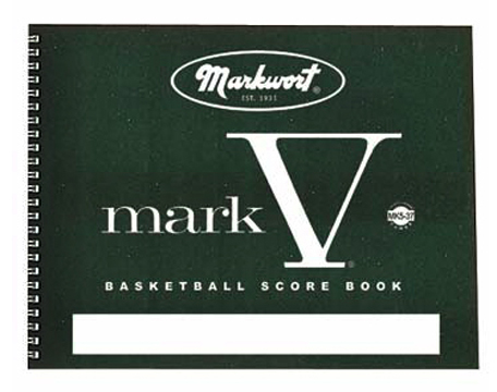 Markwort Mark V Basketball Scorebooks 37 Games (Not Approved for High School Games)