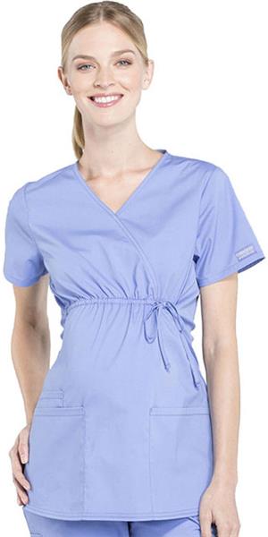 Women's V-Neck Dolman Sleeve Scrub Top