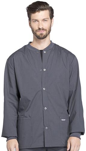 Cherokee Workwear Mens Warm-up Jacket. Embroidery is available on this item.
