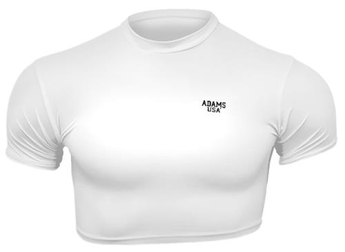 Adams 3XL- Only Adult Football 1/2 Tee Shirt - C/O