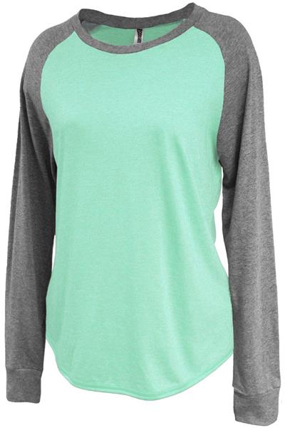 Pennant Women's Raglan Jersey Crew - Cheerleading Equipment and Gear