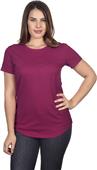 Cotton Heritage Ladies Slubby Scallop Bottom Tee Cotton Heritage Ladies Slubby Scallop Bottom Tee