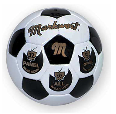 Markwort Traditional Black & White Soccer Balls