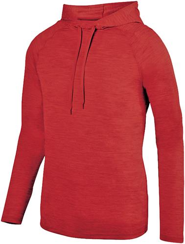 Augusta Mens XL Red Shadow Tonal Heather Hoodie 2905. Decorated in seven days or less.