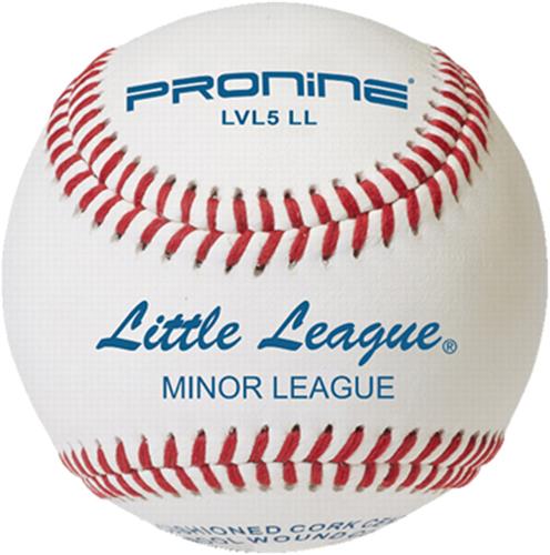 Pro Nine Little League Level 5 Baseballs (DZ)