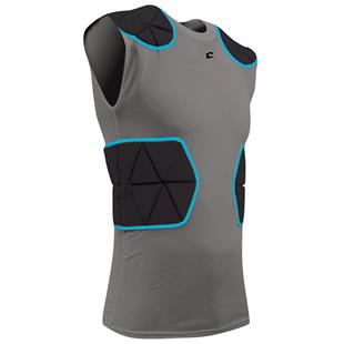 Champro Tri-Flex Padded Compression Shirt Adult Youth FJU6