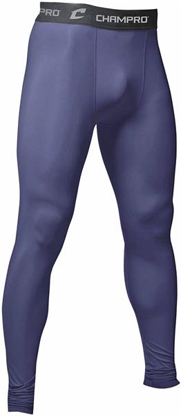 youth royal blue compression pants