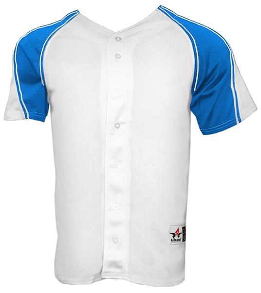 Alleson 6Button 2 Color Baseball Jerseys CO Closeout Sale Baseball