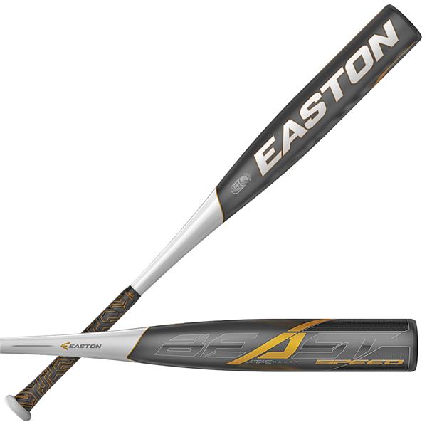 Batte Baseball Easton Beast Speed 32/22 -10 2 3/4" Métal Noir Adulte