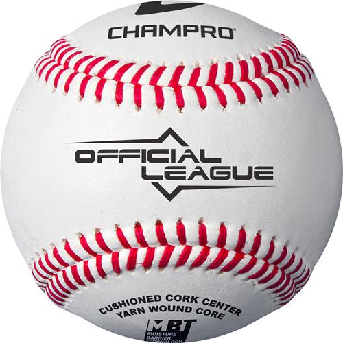 Champro Official League Full Grain Leather Baseball CBB-300