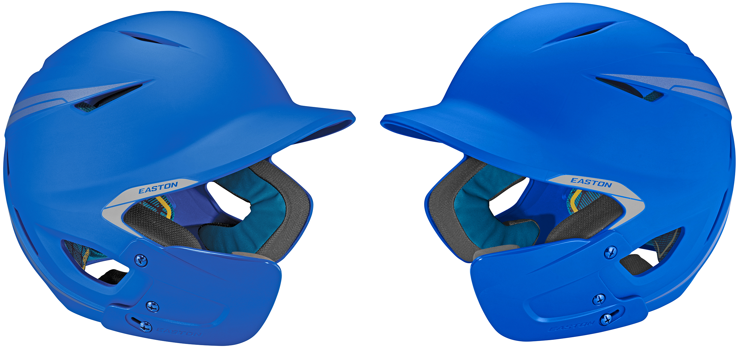 E129077 Easton (JUNIORLEFT) Pro X Matte Baseball Helmet w/ Jaw Guard