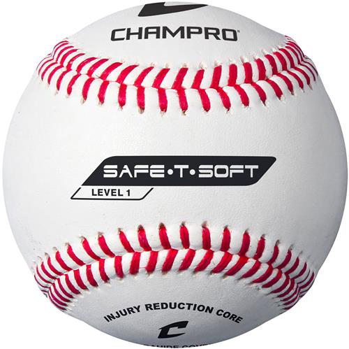 Champro Safe-T-Soft Level 1 Baseballs (Dz)