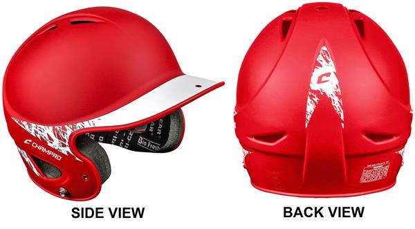 Champro Youth Batting Helmet with Facemask 