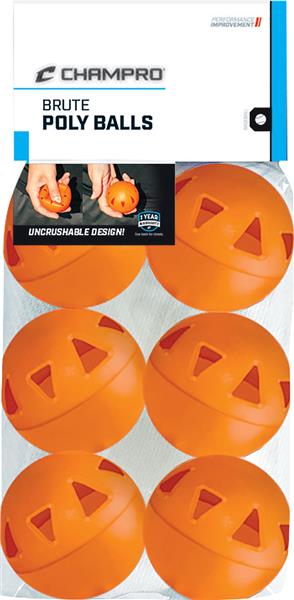 CHAMPRO 9 Brute Poly Ball 12 Pack