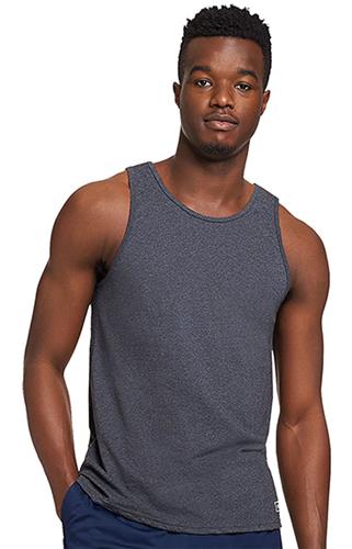 Mens Adult Small (White or Oxford) Cooling Cotton Tank Top Shirt - CO