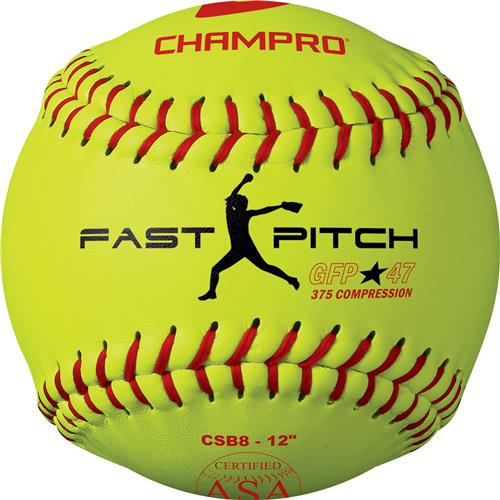 Champro ASA Fast Pitch Game Softballs (dz)