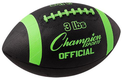 Champion 3 lb. Official Strength Trainer Footballs