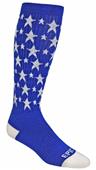 LOTS-OF-STARS Cute Novelty Fun Design Knee-High Socks (1-Pair) "Sizes may be Mislabeled"