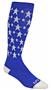 LOTS-OF-STARS Cute Novelty Fun Design Knee-High Socks (1-Pair) "Sizes may be Mislabeled"