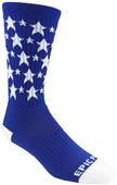 LOTS-OF-STARS Cute Novelty Fun Design Crew-Socks (1-Pair)