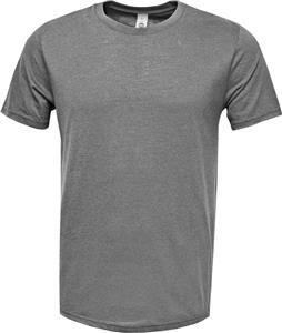 Ashen Fane Men's Tri-Blend Short Sleeve Crewneck Shirt - Soft, Lightweight, Tri-Grey, Medium | Casual Tee - View #9