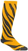 ZEBRA STRIPES - Cute Novelty Fun Design Kneehigh/OTC Socks PAIR