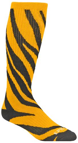 ZEBRA STRIPES - Cute Novelty Fun Design Knee-High Socks (1-Pair)