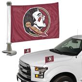 BSI Collegiate Seminoles Ambassador Car Flag (Set) BSI Collegiate Seminoles Ambassador Car Flag (Set)