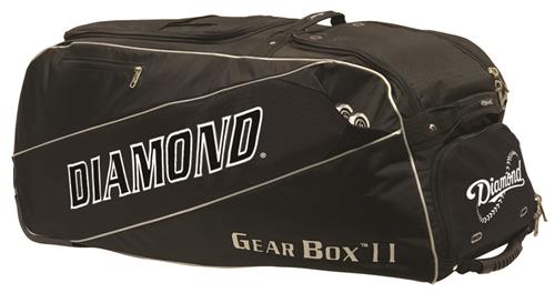 Diamond GBOX II Baseball/Softball Bat Bags. Embroidery is available on this item.