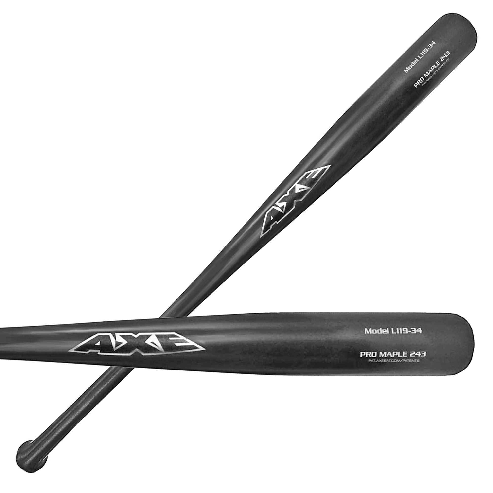 E129932 Axe Bats L119G Pro Hard Maple Wood Baseball Bat
