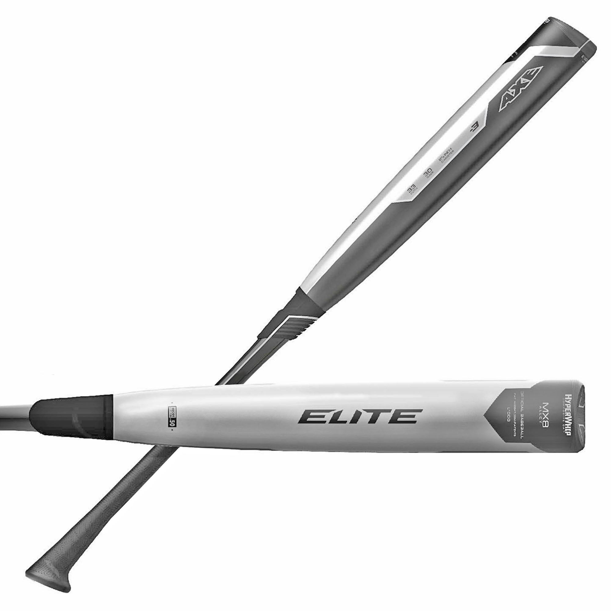 E129935 Axe Bats L130G Elite Hybrid MX8 BBCOR Baseball Bat