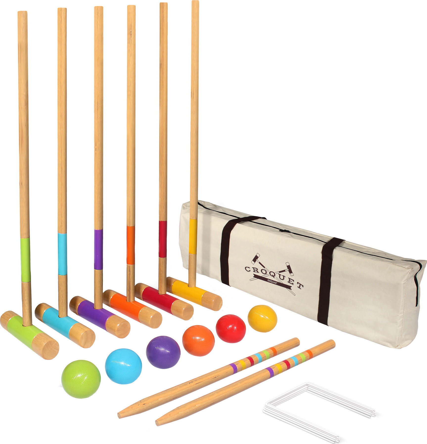 E129972 GoSports Standard Croquet Set CROQUET02