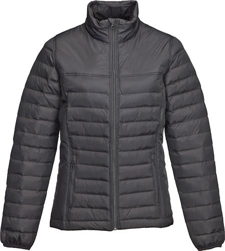 Tri-Mountain Womens Lacey Quilted Puffer Jacket