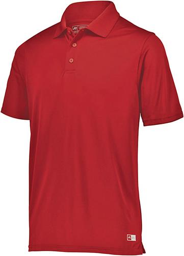 Russell Adult Essential Polo. Printing is available for this item.