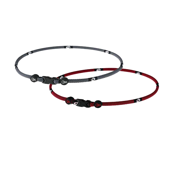 E13015 Phiten Titanium Necklace X30 Checkered