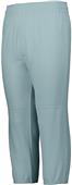 Adult Youth Back Pocket, Pull-Up w/Drawcoard Baseball Pants (Black,Grey,White)