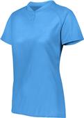 Augusta Ladies Attain Two-Button Softball Jersey