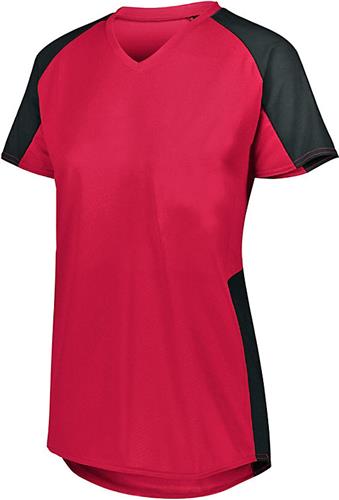 Augusta Ladies/Girls Cutter Softball Jersey. Decorated in seven days or less.