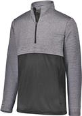 Adult Heather Half Zip Pocketed Pullover (AXL,AM,AS,AXS -Black,Red,NavyForest,Maroon,Royal)