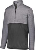 Adult Heather Half Zip Pocketed Pullover (Black,Forest,Maroon,Navy,Royal,Red,Silver)