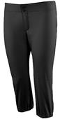 Womens (WL,WM) Low-Rise w/Pockets Knicker Fastpitch Softball Pants