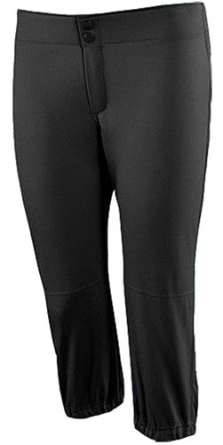 Womens (WXL,WL,WM) Low-Rise w/Pockets Knicker Fastpitch Softball Pants. Braiding is available on this item.
