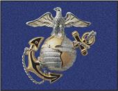 Fan Mats US Marines 3D Logo All-Star Mat