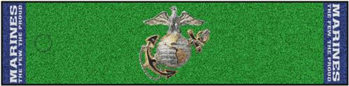 Fan Mats US Marines 3D Logo Putting Green Mat