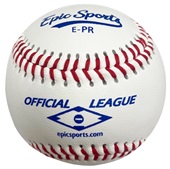 9" Raised Seam, Synthetic Leather Cover, Official League Practice Baseballs (1-Doz)