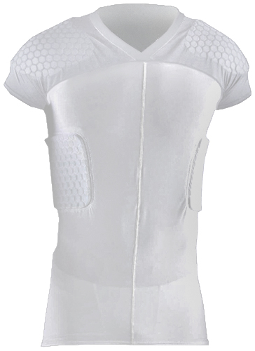 HexPad Cap Sleeve 5-Pad Body Sports Shirts