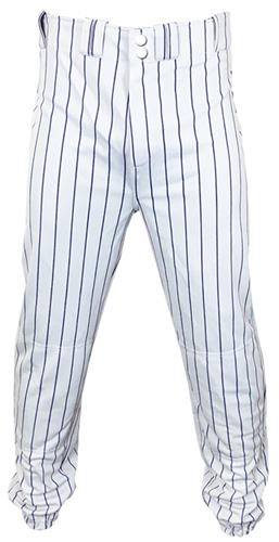 Pinstripe Baseball Pant, Adult Size: ( 44" - GREY/NAVY) ZigZag 