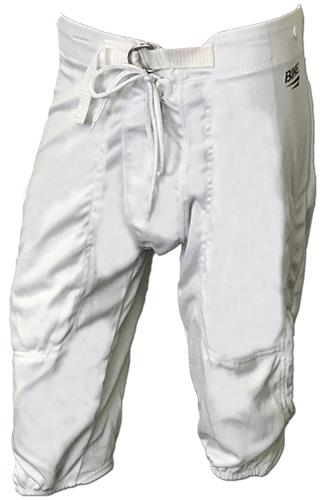 Youth "YXL & YL" (White) Lace-Up Snap Football Pants (Pads Sold Separately)